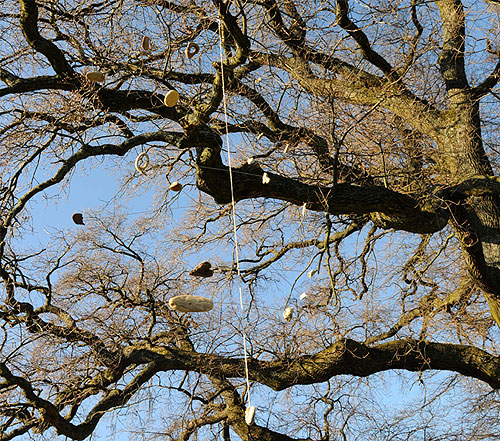 Mobile an einem Baum