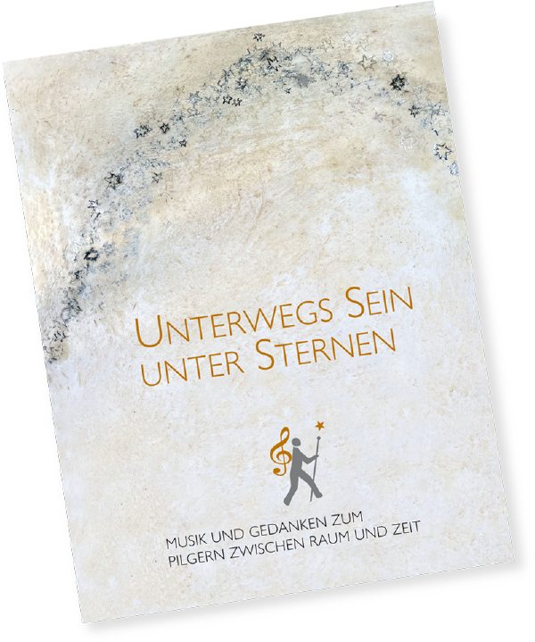Buchcover Klangbuch Unterwegs sein unter Sternen